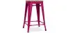 Barkruk industrieel ontwerp - hout & staal - 61cm - Stylix image 9