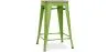 Barkruk industrieel ontwerp - hout & staal - 61cm - Stylix image 9