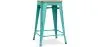 Barkruk industrieel ontwerp - hout & staal - 61cm - Stylix image 9