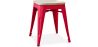 Industriële Design Kruk - Hout & Metaal - 45cm - Stylix image 9