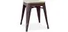 Industriële Design Kruk - Hout & Metaal - 45cm - Stylix image 9