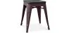 Industrieel Design Krukje - Hout & Staal - 46cm - Stylix image 9