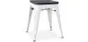Industrieel Design Krukje - Hout & Staal - 46cm - Stylix image 9