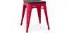 Industrieel Design Krukje - Hout & Staal - 46cm - Stylix image 9