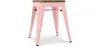 Industriële Design Kruk - Hout & Staal - 45 cm - Stylix image 9