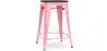 Barkruk - Industrieel Ontwerp - Hout & Staal - 60cm - Stylix image 9