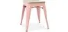 Industriële Design Kruk - Hout & Metaal - 45cm - Stylix image 9