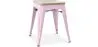Industriële Design Kruk - Hout & Metaal - 45cm - Stylix image 9