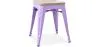 Industriële Design Kruk - Hout & Metaal - 45cm - Stylix image 9