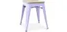 Industriële Design Kruk - Hout & Metaal - 45cm - Stylix image 9