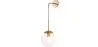 Wandlamp - Kristallen bol - Cali image 9