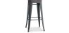 Industriële Design Barkruk - Hout & Staal - 76cm - Stylix image 9