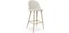 Met stof beklede kruk - Scandinavisch design - 76cm - Evelyne image 9