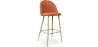 Met stof beklede kruk - Scandinavisch design - 76cm - Evelyne image 9