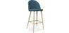 Met stof beklede kruk - Scandinavisch design - 76cm - Evelyne image 9