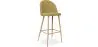 Met stof beklede kruk - Scandinavisch design - 76cm - Evelyne image 9