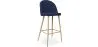 Met stof beklede kruk - Scandinavisch design - 76cm - Evelyne image 9