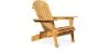 Houten buitenstoel met armleuningen - Adirondack tuinstoel - Adirondack image 9