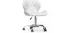 Bureaustoel met wielen - Bureaudraaistoel - Kunstleer bekleed - Wito image 9