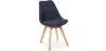 Met stof beklede eetkamerstoel - Scandinavische stijl - Denisse image 9