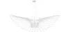 Plafondlamp - Pamela Design Hanglamp - 140cm - Verticaal image 9