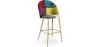 Met patchwork beklede kruk - Scandinavische stijl - Evelyne image 9