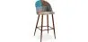 Patchwork beklede kruk - Scandinavische stijl - Patty image 9