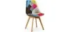 Patchwork beklede eetkamerstoel - Simona image 9