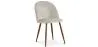 Eetkamerstoel - bekleed met fluweel - Scandinavisch design - Evelyne image 9