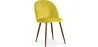 Eetkamerstoel - bekleed met fluweel - Scandinavisch design - Evelyne image 9