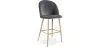 Met fluweel beklede kruk - Scandinavisch design - Evelyne image 9