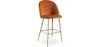 Met fluweel beklede kruk - Scandinavisch design - Evelyne image 9