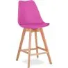 Kruk in Scandinavische stijl - Houten poten - Denisse image 9