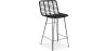 Rieten barkruk met rugleuning - Boho Bali Design - 75cm - Catori image 9