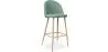 Met stof beklede kruk - Scandinavisch design - 76cm - Evelyne image 9