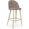 Met stof beklede kruk - Scandinavisch design - 76cm - Evelyne image 9