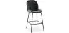 Kruk met rugleuning - Fluweel Bekleed - Retro Design - Elias image 9