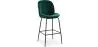 Kruk met rugleuning - Fluweel Bekleed - Retro Design - Elias image 9