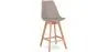 Kruk in Scandinavische stijl - Houten poten - Denisse image 9