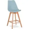 Kruk in Scandinavische stijl - Houten poten - Denisse image 9