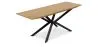 Rechthoekige eettafel - Industrieel ontwerp - Hout en metaal - Danr image 9