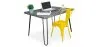 Pack Bureau - Industrieel Ontwerp 120cm - Haarspeld + Eetkamerstoel - Stylix image 9
