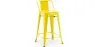 Barkruk met rugleuning - Industrieel ontwerp - 60cm - Nieuwe editie - Stylix image 9