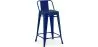 Barkruk met rugleuning - Industrieel ontwerp - 60cm - Nieuwe editie - Stylix image 9