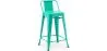 Barkruk met rugleuning - Industrieel ontwerp - 60cm - Nieuwe editie - Stylix image 9