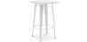 Vierkante Kruktafel - Industrieel Ontwerp - 100 cm - Galla image 9
