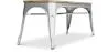 Bank - Industrieel ontwerp - Hout en metaal - Stylix image 9