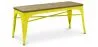 Bank - Industrieel ontwerp - Hout en metaal - Stylix image 9