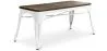 Industrieel Design Bank - Hout en Metaal - Stylix image 9