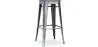 Barkruk - Industrieel Ontwerp - Hout & Staal - 76 cm - New Edition- Stylix image 9